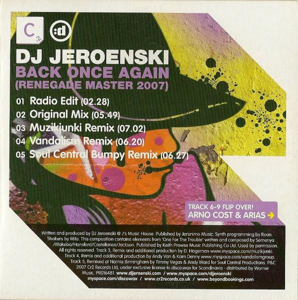 Back Once Again (Renegade Master 2007) / Magenta
