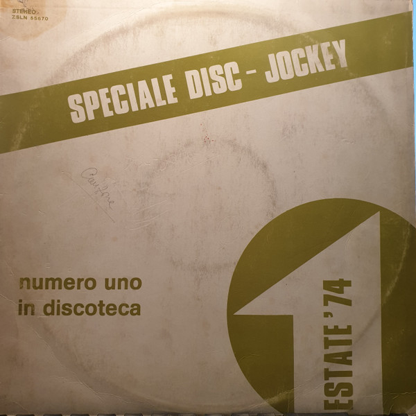 Estate 1974 - Speciale Disc Jokey