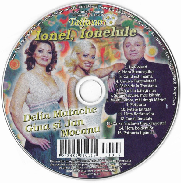 Ionel, Ionelule
