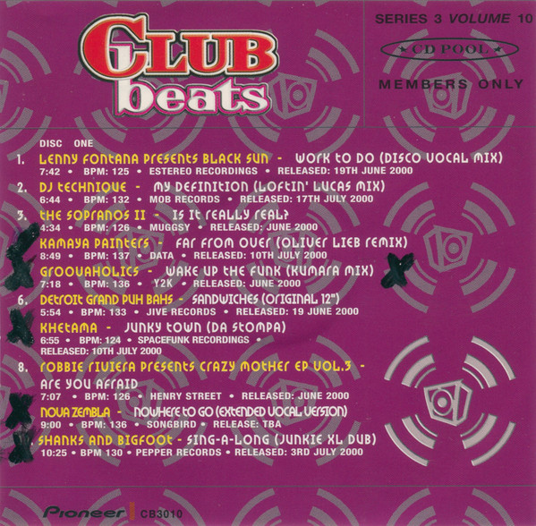 Club Beats (Series 3 Volume 10)