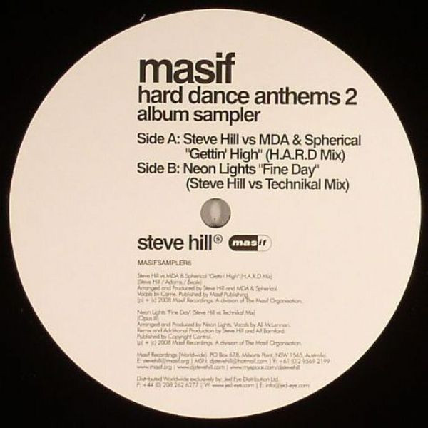 Masif Hard Dance Anthems 2 Album Sampler