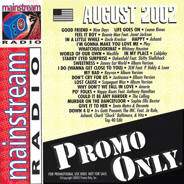 Promo Only Mainstream Radio: August 2002