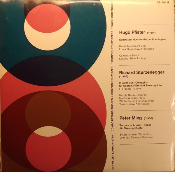 Sonata Per Due Trombe, Archi E Timpani / 8 Sätze aus "Omaggio" für Sopran, Flöte Und Streichquintett / Toccata - Arioso - Gigue Für Streichorchester
