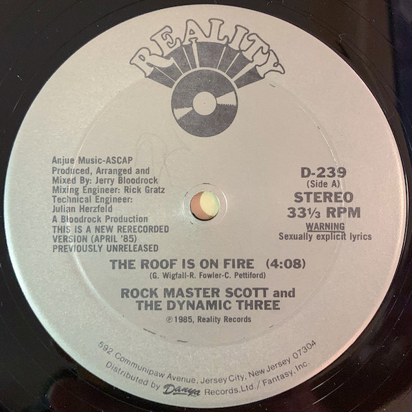 The Roof Is On Fire