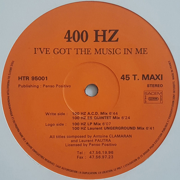 I've Got The Music In Me