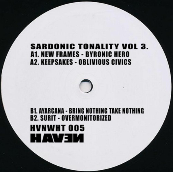 Sardonic Tonality Vol 3.
