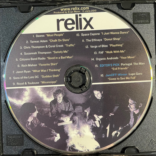 Relix 2013 June CD Sampler