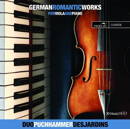 German Romantic Works For Viola And Piano