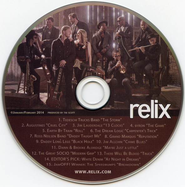 Relix 2014 January/February CD Sampler