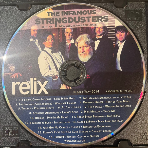 Relix 2014 April/May CD Sampler
