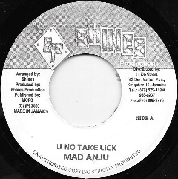 U No Take Lick / Body So Neat