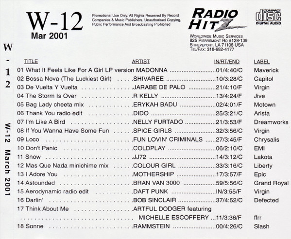 Radio Hitz W-12