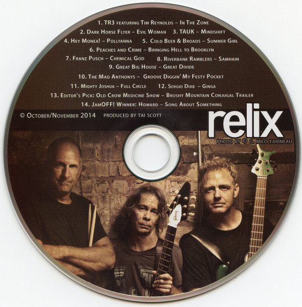 Relix 2014 October/November CD Sampler