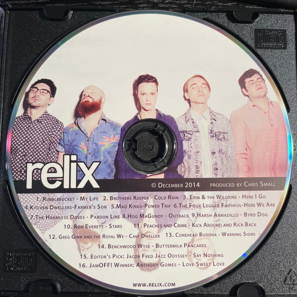 Relix 2014 December CD Sampler