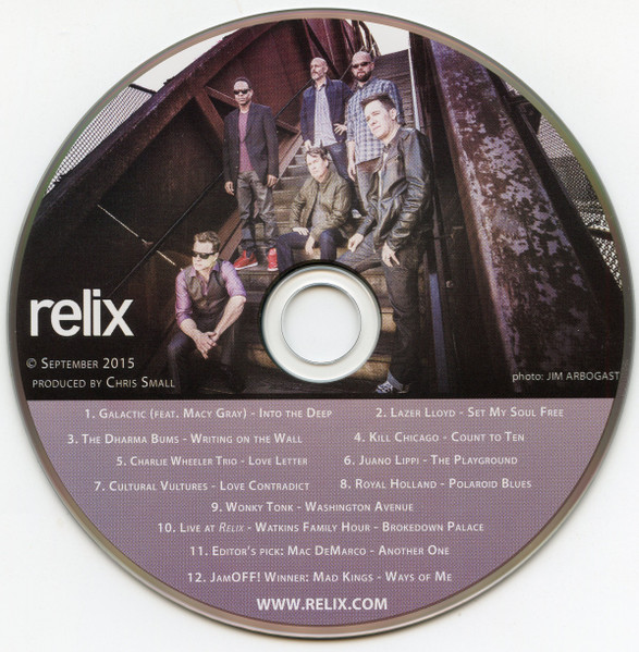 Relix 2015 September CD Sampler