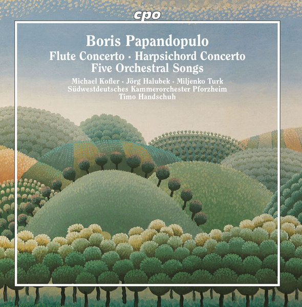 Flute Concerto · Harpsicord Concerto · Five Orchestral Songs