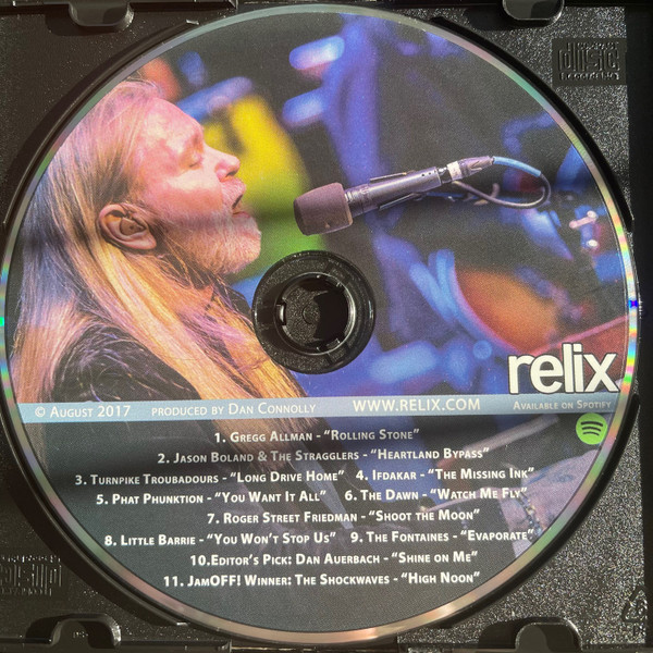 Relix 2017 August CD Sampler
