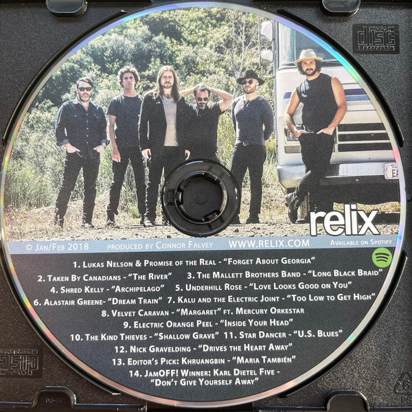 Relix 2018 January/February CD Sampler