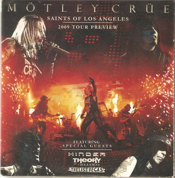 Mötley Crüe Saints Of Los Angeles 2009 Tour Preview