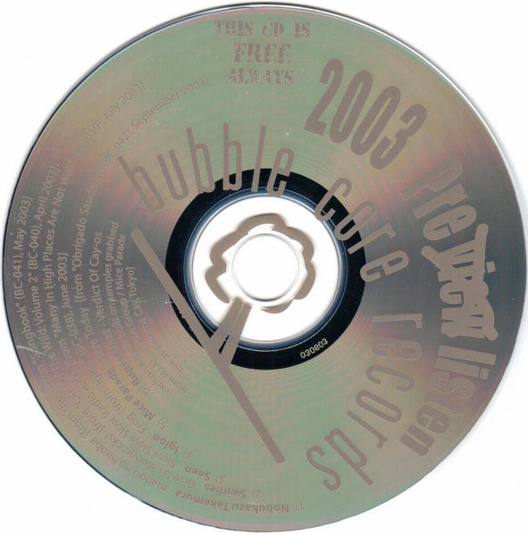2003 Pre ̶v̶i̶e̶w̶  Listen