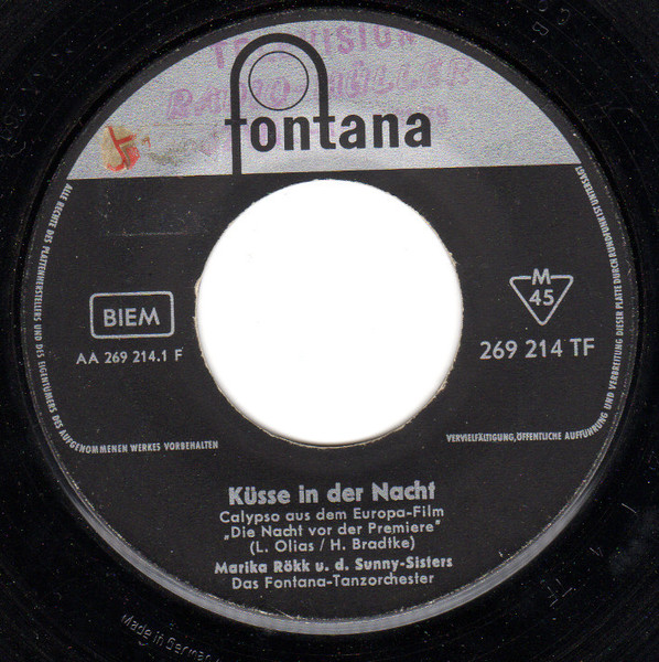 Küsse In Der Nacht / Ein Anständiges Mädchen