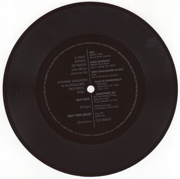 A Joint Effort Between / Uno Sforzo Comune Fra Dynamo Magazine E Audioglobe Records