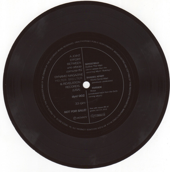 A Joint Effort Between / Uno Sforzo Comune Fra Dynamo Magazine Helter Skelter & Revelation Records