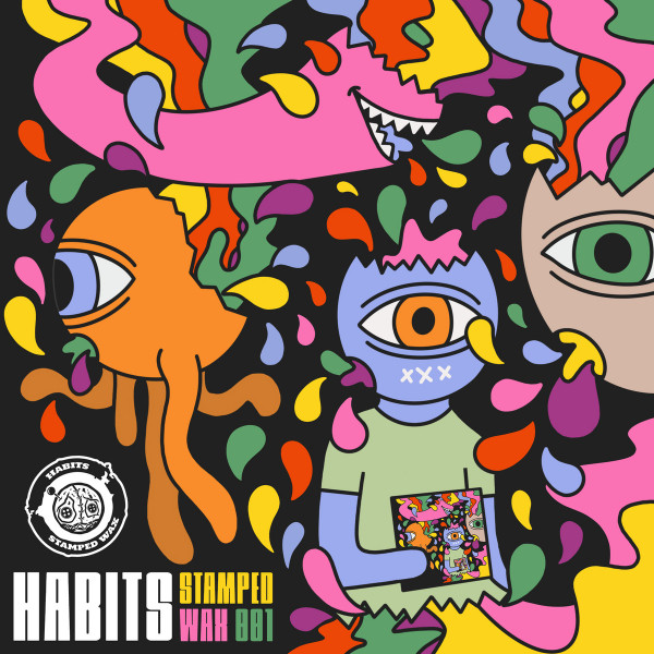 Habits Stamped Wax 001