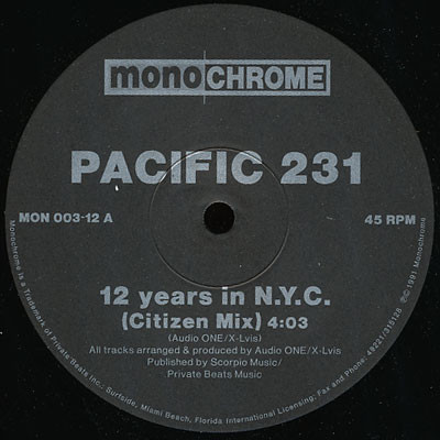 12 Years In N.Y.C. / 21st Century Schizoid Man