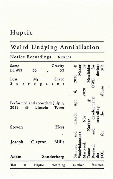 Weird Undying Annihilation