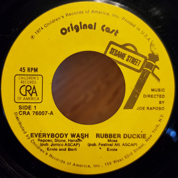 Everybody Wash / Rubber Duckie / Rub Your Tummy