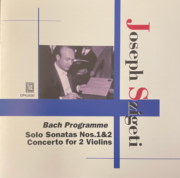 Programme: Solo Sonatas Nos. 1 & 2 / Concerto For 2 Violins