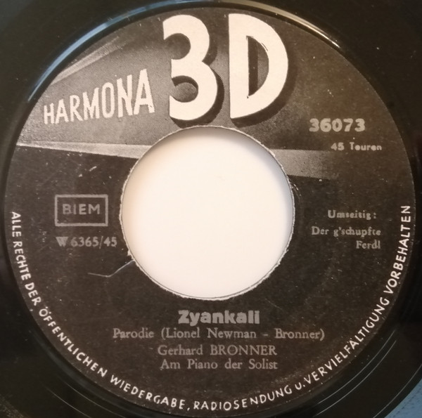 Zyankali / Der G'schupfte Ferdl
