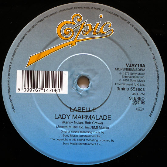 Lady Marmalade / Play That Funky Music