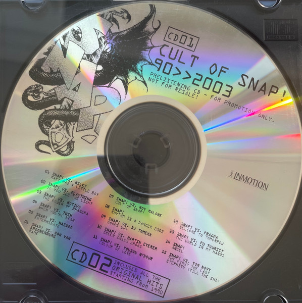 The Cult Of Snap! - 1990 >> 2003 