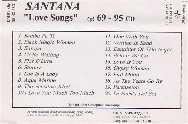Love Songs