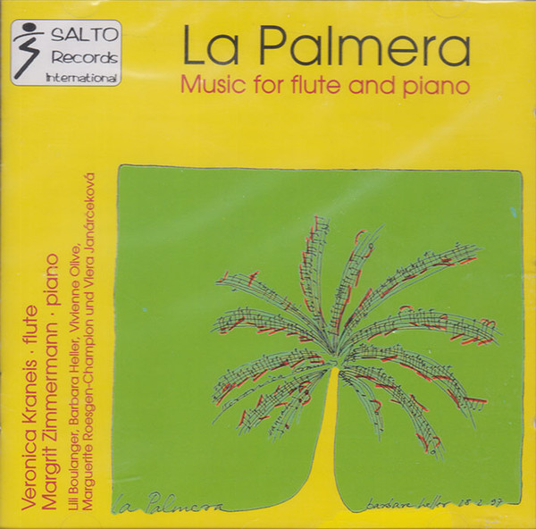 La Palmera Music For Flute And Piano