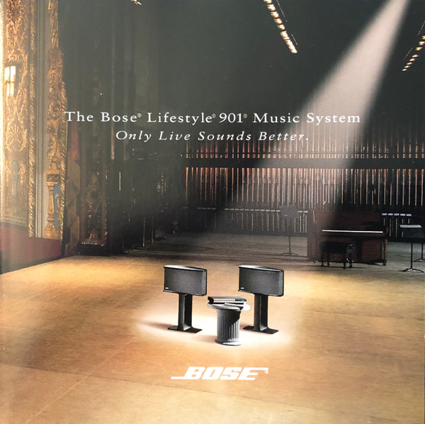 The Bose Lifestyle 901 Music System (Only Live Sounds Better.)