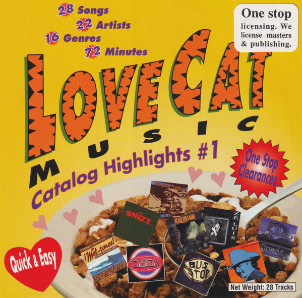 LoveCat Music Catalog Highlights #1