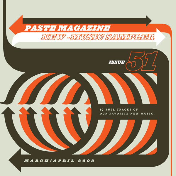 Paste Magazine New - Music Sampler March / April 2009 Issue 51