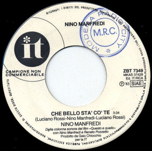 Che Bello Sta' Co' Te