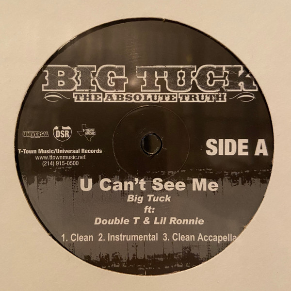 U Can't See Me