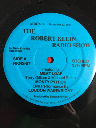 The Robert Klein Radio Show (November 22, 1981)