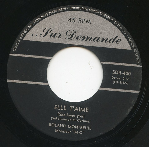 Elle t'aime (She Loves You)
