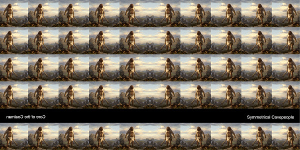Symmetrical Cavepeople