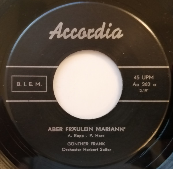 Aber Fräulein Mariann' / Das War Die Wiener Burgmusik