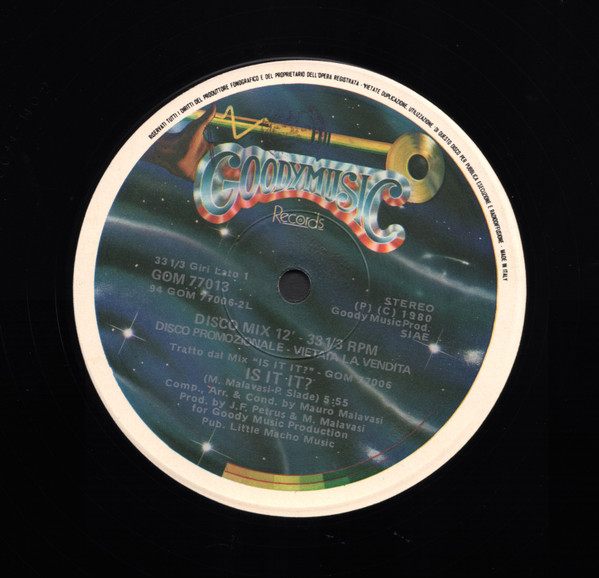 Is It It / One Two Three (Counting On Love)