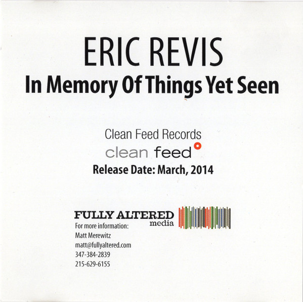 In Memory Of Things Yet Seen