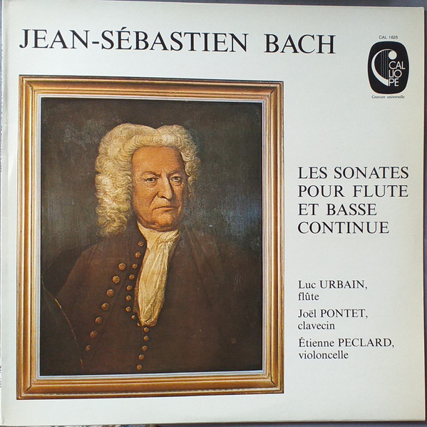 J-S Bach  Les Sonates pour Flute et Basse continue