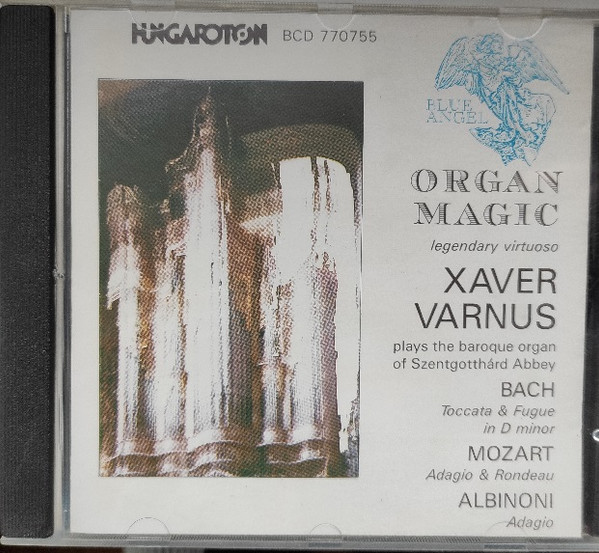 The Legendary Organist Plays Bach · Mozart · Albinoni